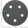 image:imagePORTERCABLE Hook And Loop Pad for 333 Random Orbit Sander Countoured 5Inch 13905
