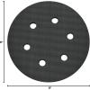 image:imagePORTERCABLE Hook And Loop Pad for 7336 amp 97366 Sanders 6Inch 6Hole 18001  Black