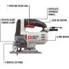image:imagePORTERCABLE Orbital Jig Saw 60Amp Corded PCE345Jig Saw Only