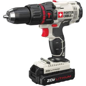 image:imagePORTERCABLE 20V MAX Hammer Drill Kit Compact Cordless PCC621LB