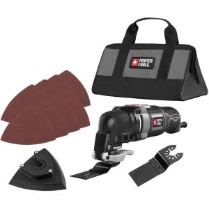 image:imagePORTERCABLE Oscillating MultiTool Kit 30Amp 11Piece Corded PCE606K