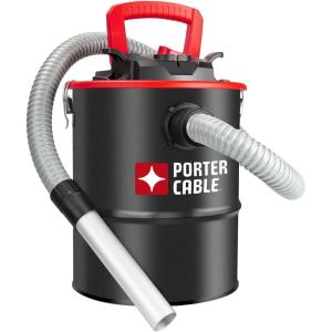 image:imagePorterCable 4 Gallon Ash Vac 4 Peak HP Ash Vacuum with Powerful Suction for Fireplaces Wood Burning Stoves Bonfire Pits and Pellet Stoves