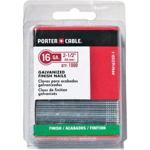 image:imagePORTERCABLE PFN162501 212Inch 16 Gauge Finish Nails 1000Pack