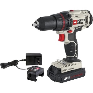image:imagePORTERCABLE 20V MAX Cordless DrillDriver Kit 12Inch PCC601LA