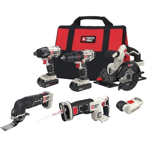 image:imagePORTERCABLE PCCK6116 20V MAX Lithium Ion 6Tool Combo Kit