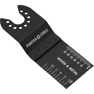 image:imagePORTERCABLE PC3012 Oscillating Precision Plunge Cut Blade BiMetal  Black